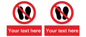 Custom prohibition do not stand here